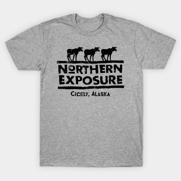 Northern Exposure Logo Worn Northern Exposure Show T Shirt Teepublic 5773